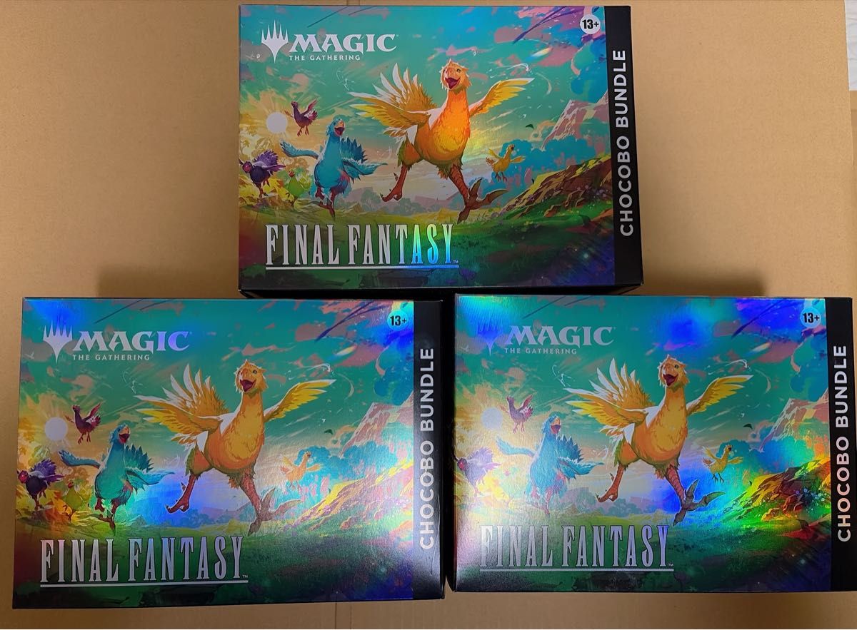 MTG FF チョコボバンドル 英語版 未開封 3BOX｜Yahoo!フリマ（旧PayPay
