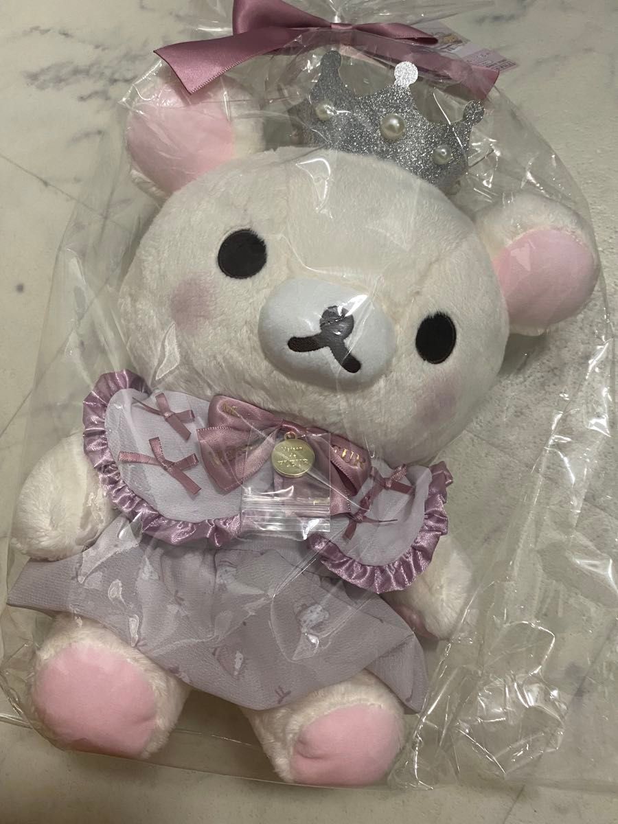 新品 リラックマ×メゾンドフルール コリラックマスペシャルぬいぐるみ