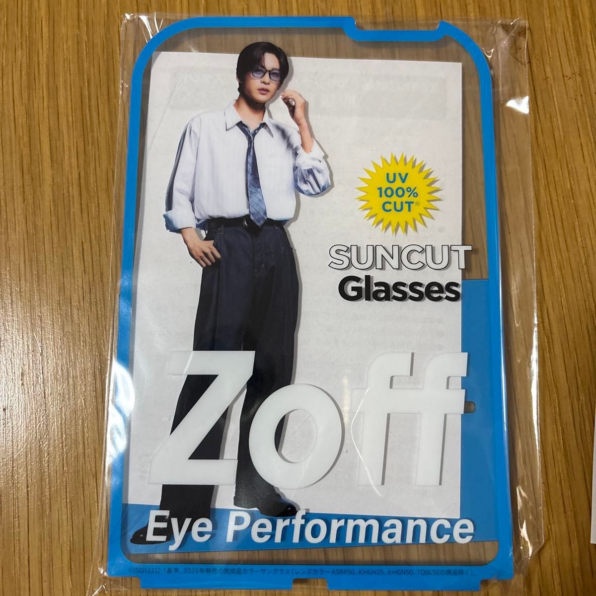 Zoff オリジナルアイウェアスタンド 目黒蓮 Man 目黒蓮、Zoff新広告で