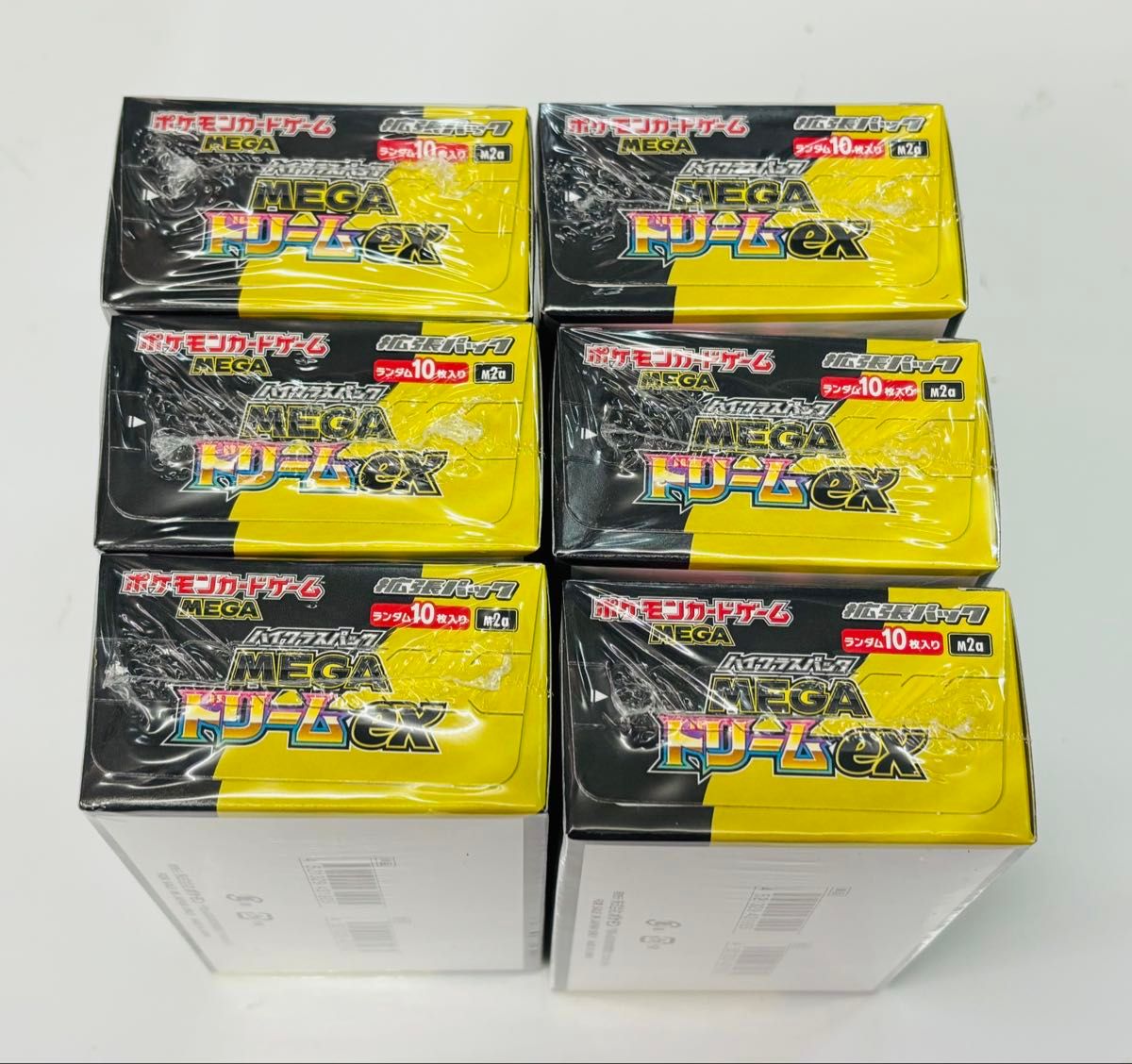 ポケモンカードゲーム メガドリームEX 6boxセット ポケモンカード