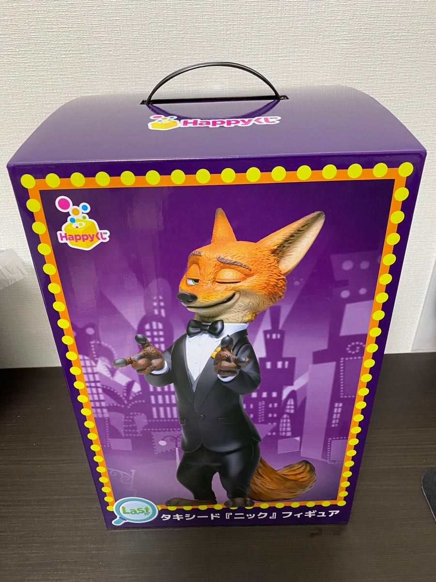 ズートピア2 1番くじ ラストワン賞 タキシード ニック フィギュア