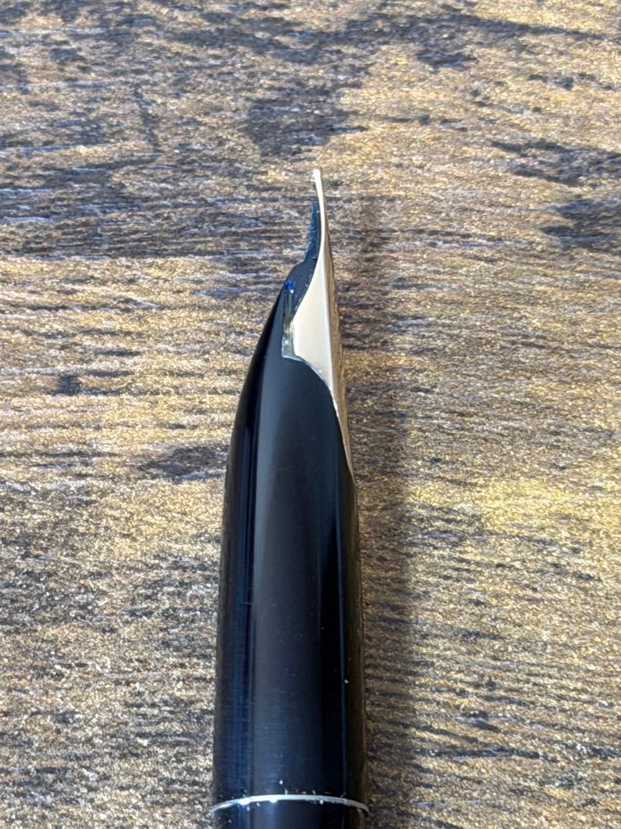 筆記確認&洗浄済 1972年製 初代カスタム イタヤカエデ 18金 万年筆