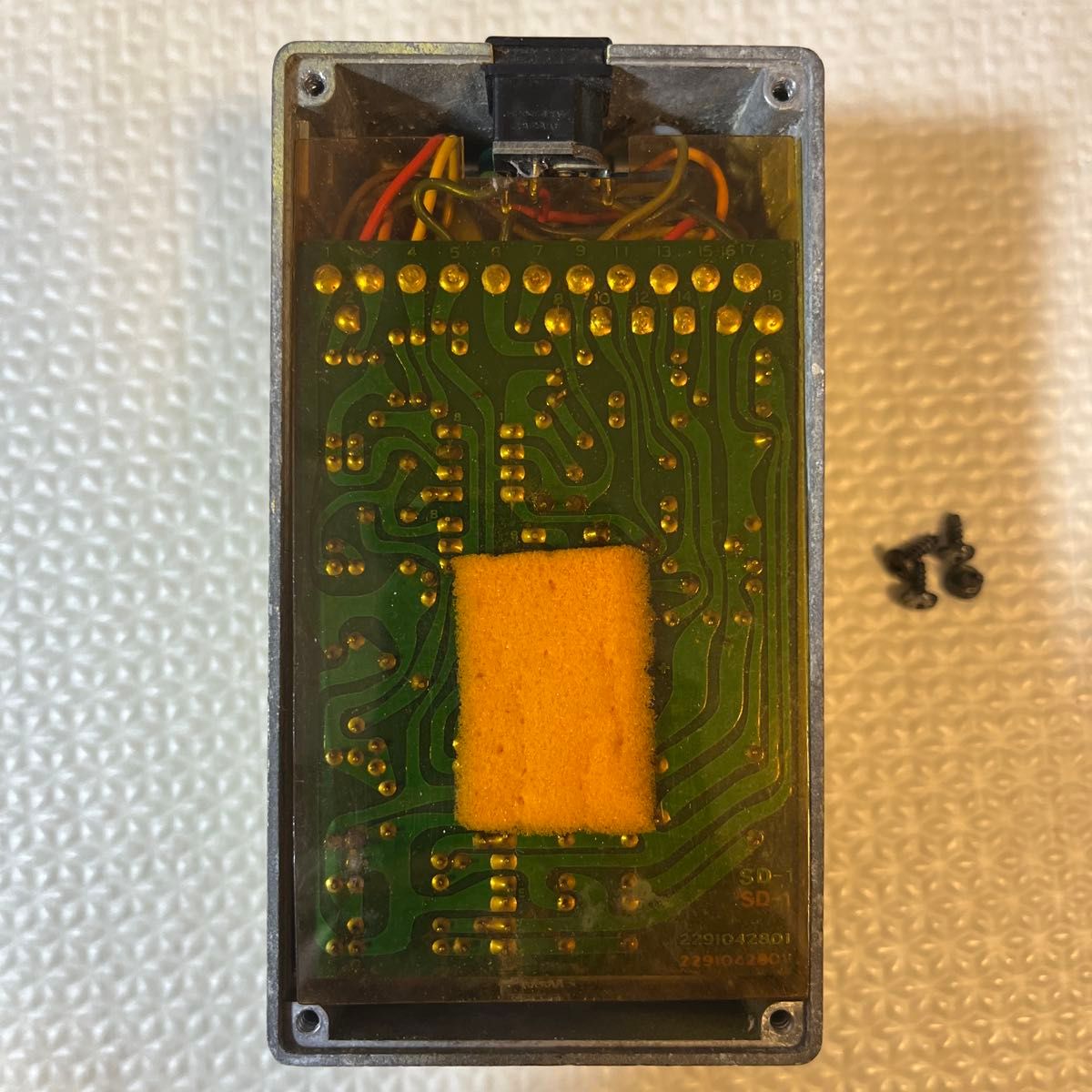 初年度 A基板 1981年7月 BOSS SD-1 日本製 MADE IN JAPAN オペアンプ