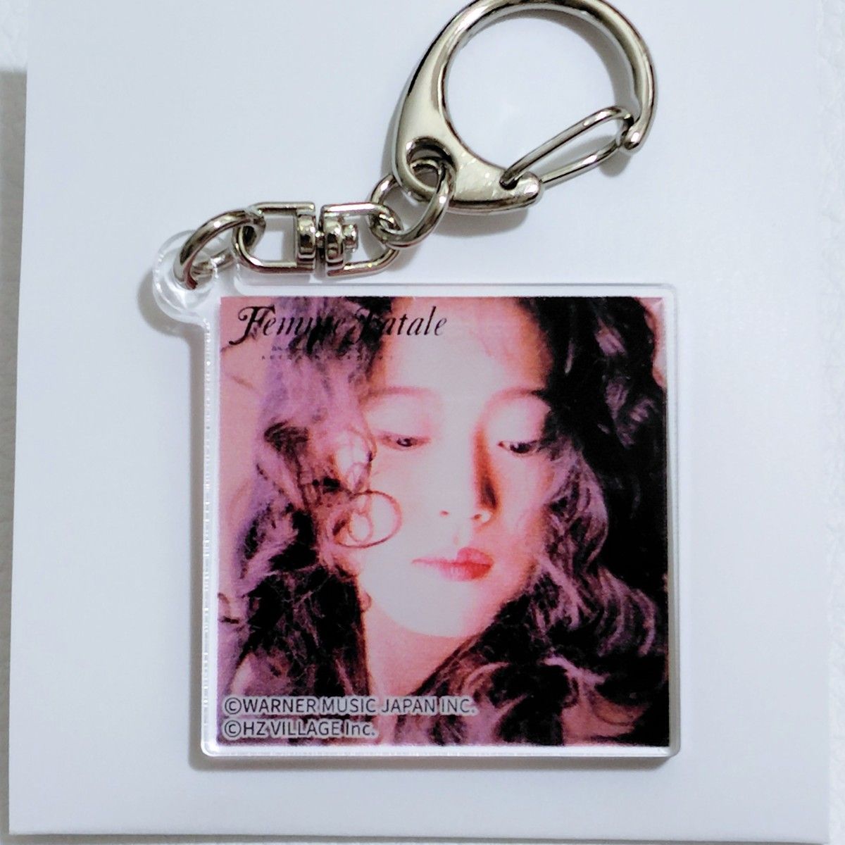 中森明菜 写真展 ジャケットアクリルキーホルダー Femme Fatale