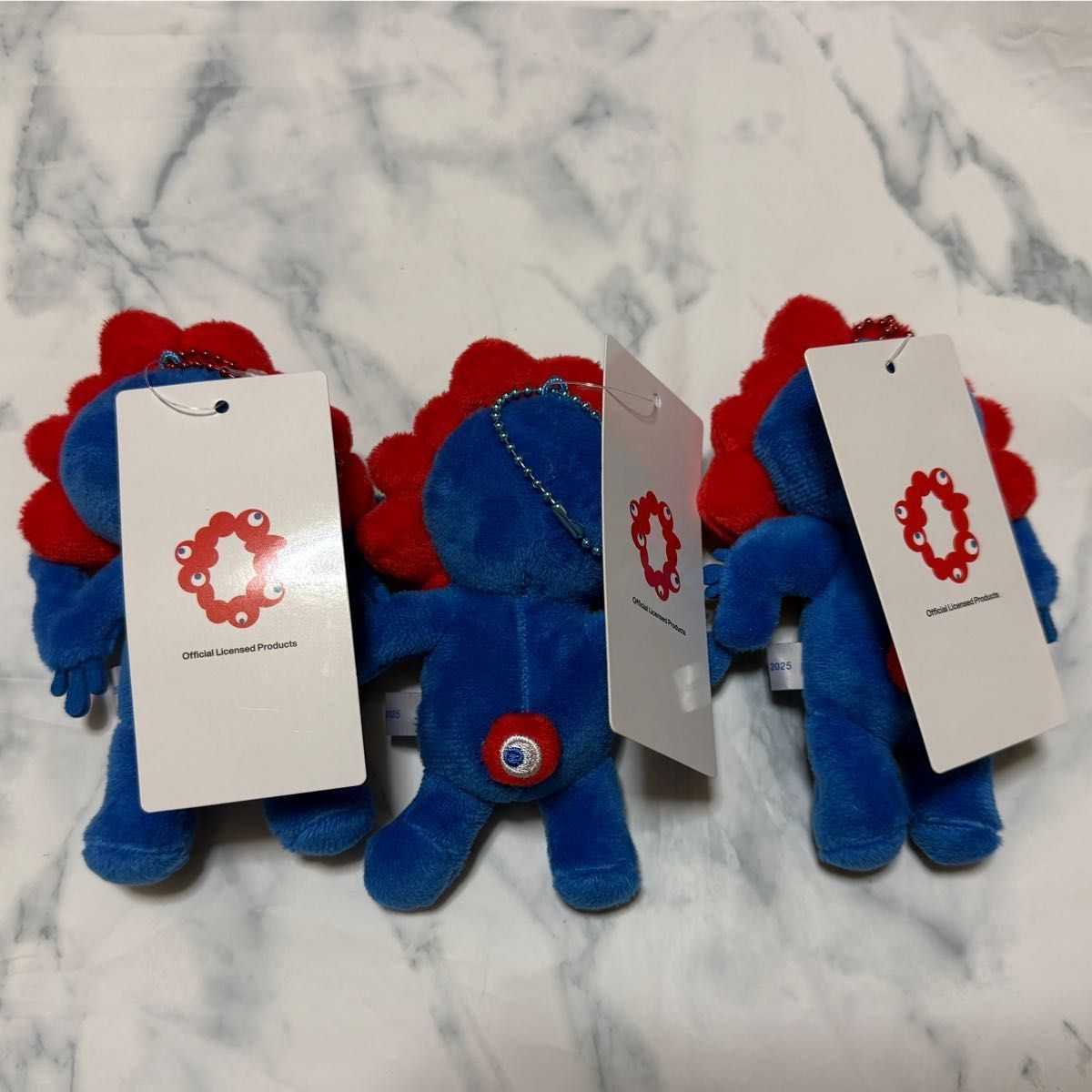 ミャクミャク ボールチェーンマスコット ぬいぐるみ キーホルダー ABC