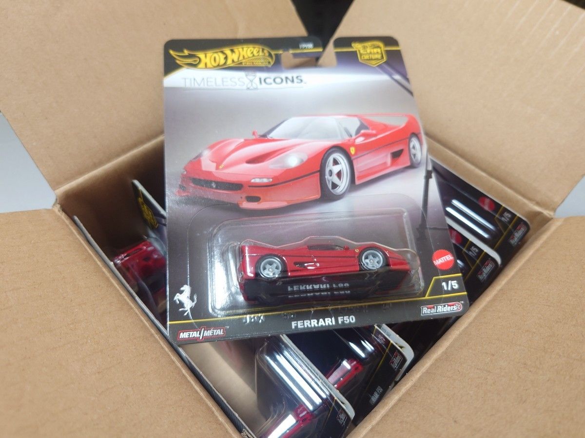 10台セット ホットウィール タイムレス アイコンズ フェラーリ F50 Hot