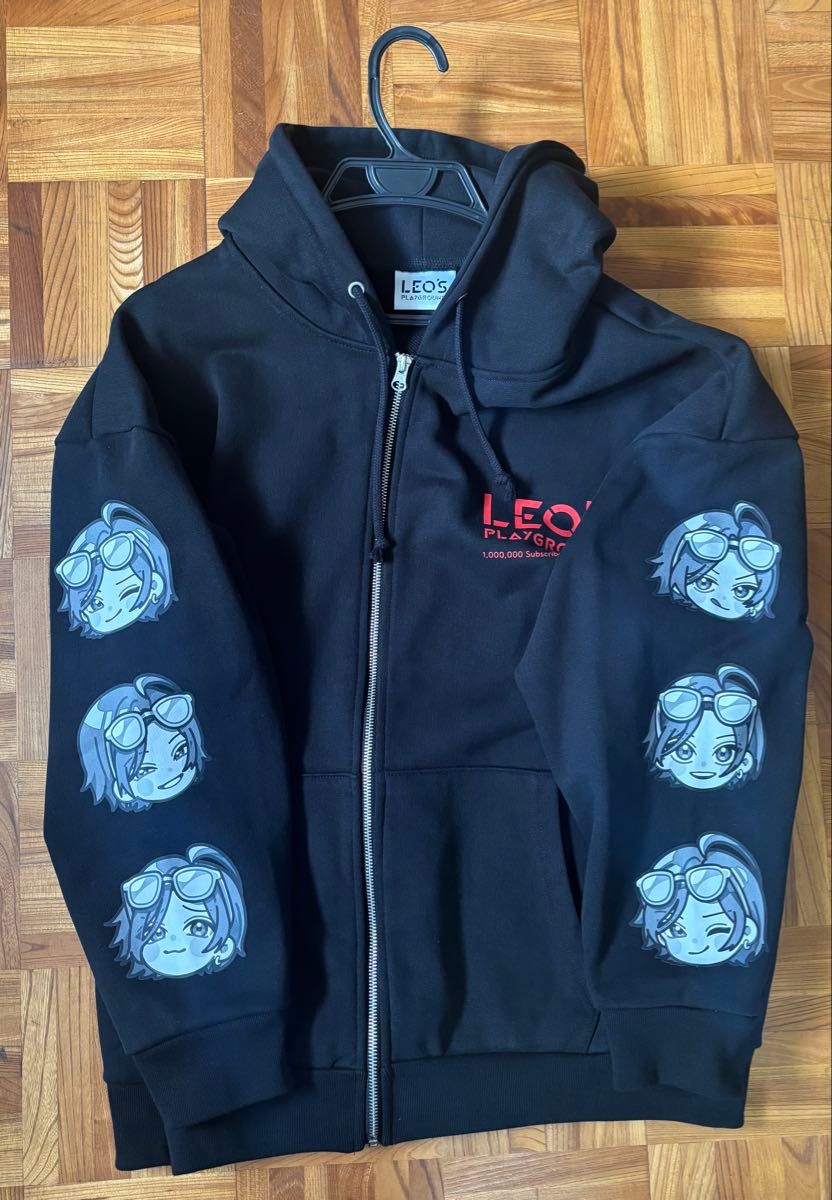 ジップパーカー ブラック 山田涼介 Hey Say JUMP LEO size｜Yahoo