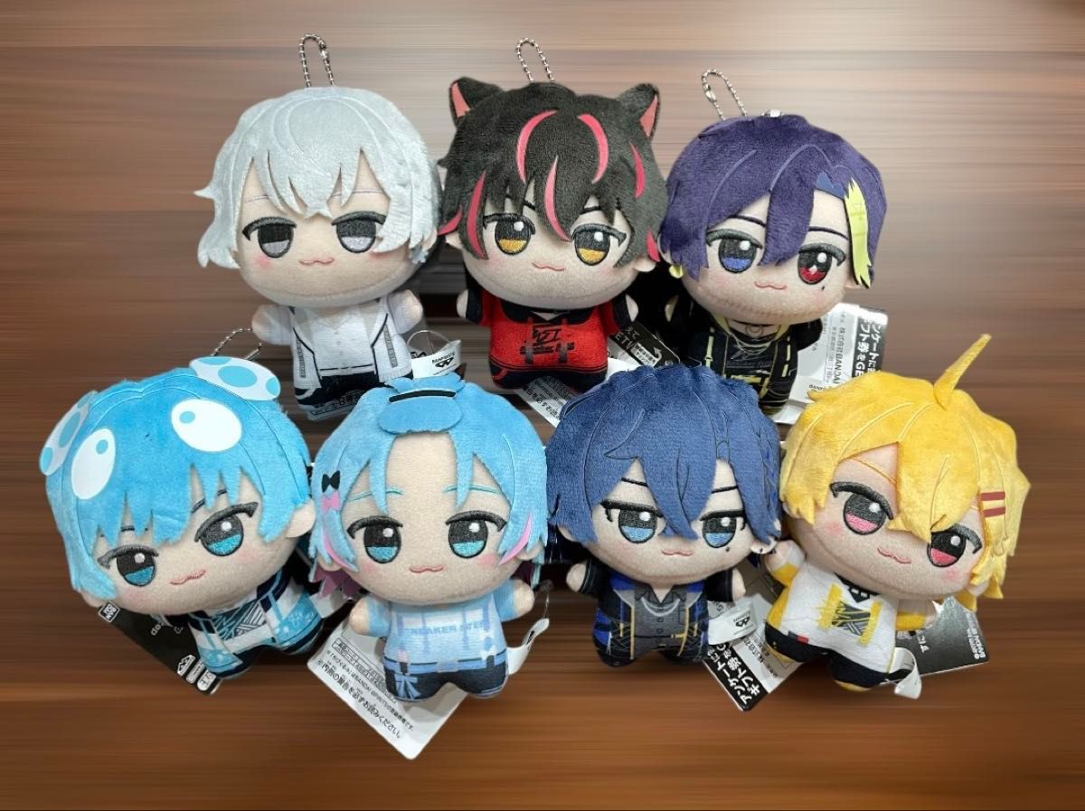 すにすてSneaker Step ちびぐるみ ぬいぐるみマスコット コンプセット