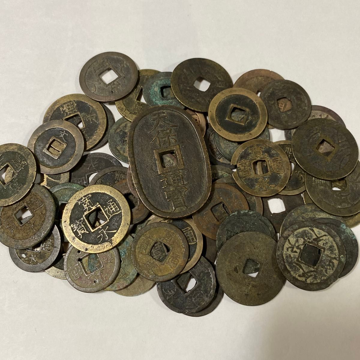 古銭 穴銭 まとめ売り 大量 寛永通宝 天保通宝｜Yahoo!フリマ（旧
