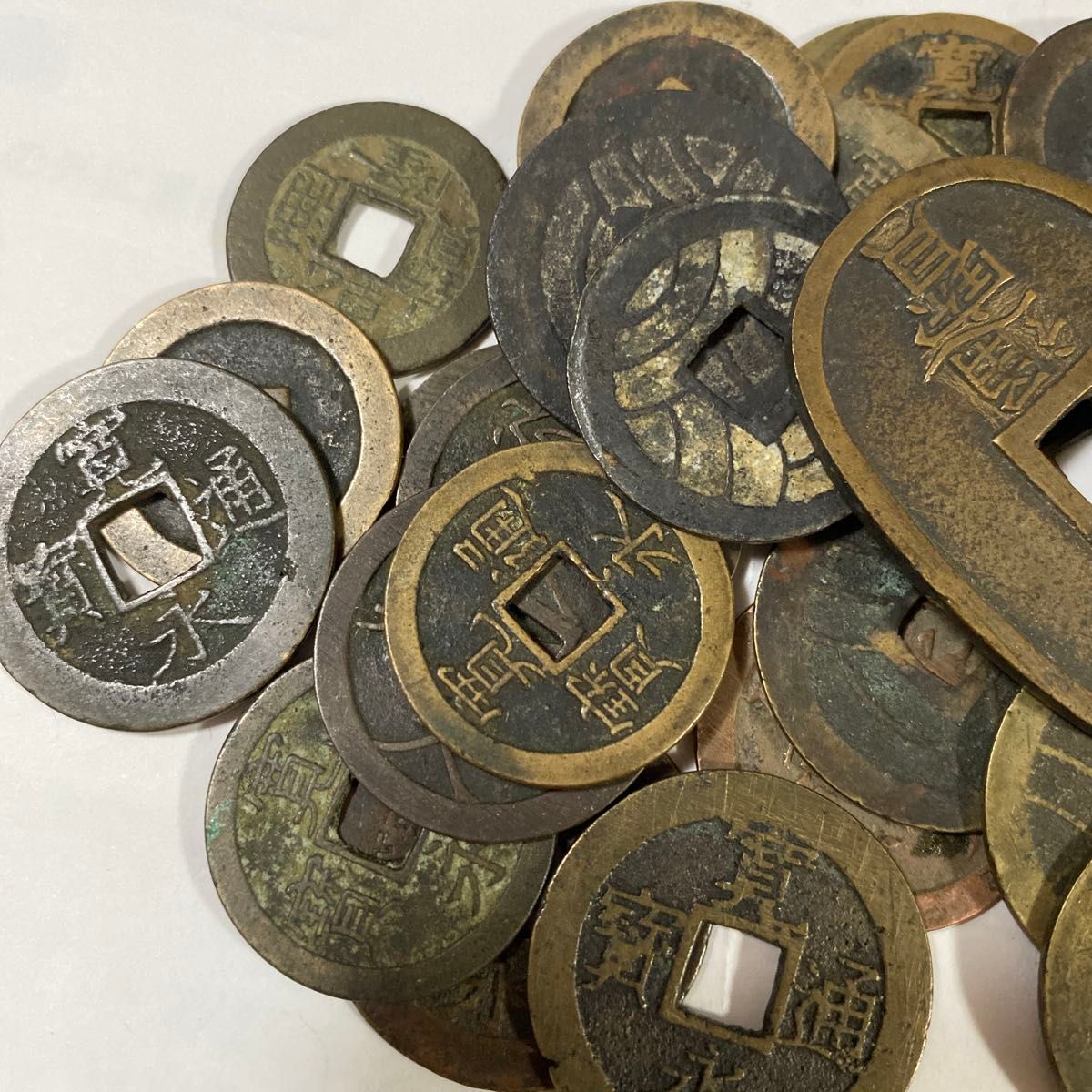古銭 穴銭 まとめ売り 大量 寛永通宝 天保通宝 コレクション｜Yahoo