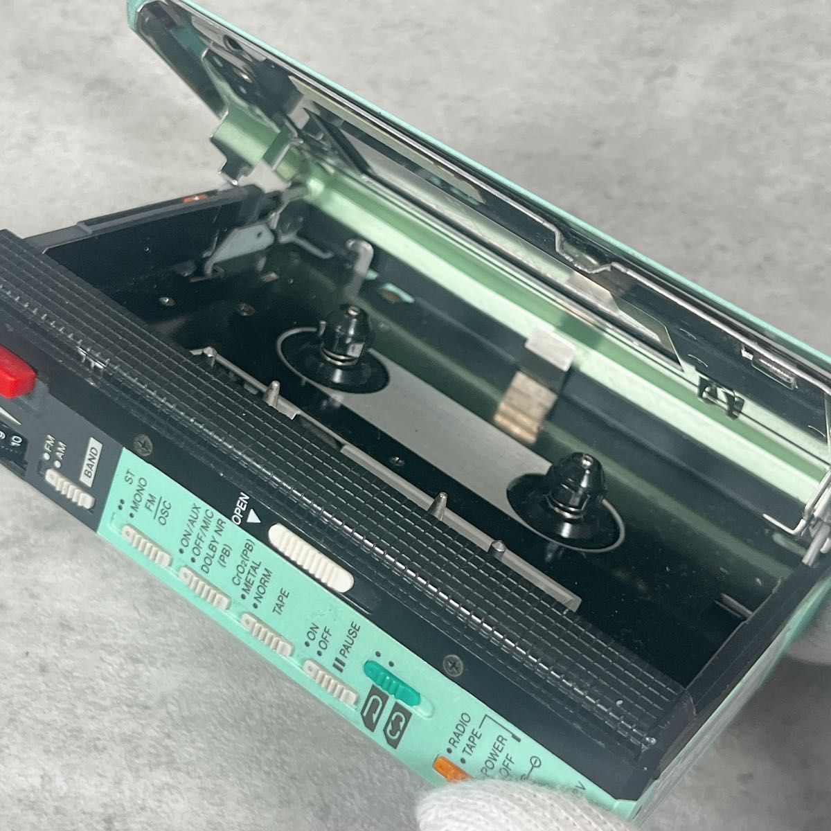 AIWA アイワ CassetteBoy カセットボーイ HS-J7 グリーン 通電可