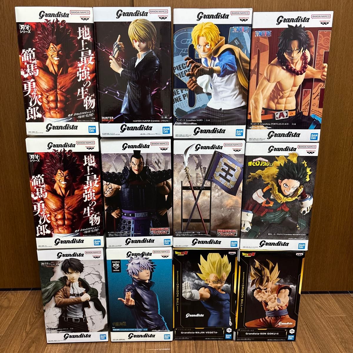 Grandista 五条悟&リヴァイ&範馬勇次郎キングダム&王騎