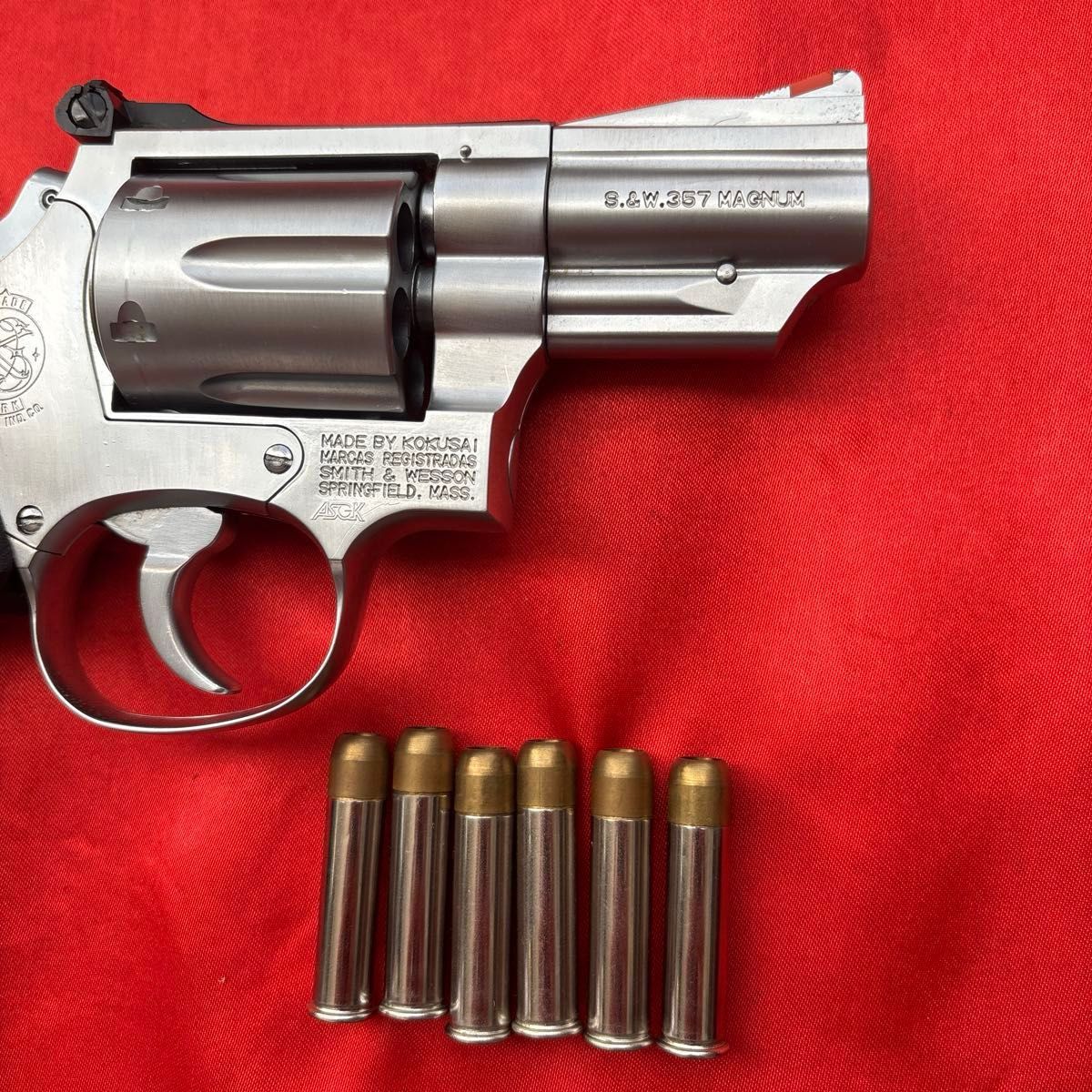 コクサイ S&W M66 2 5インチ 357マグナム ガスリボルバー コンバット