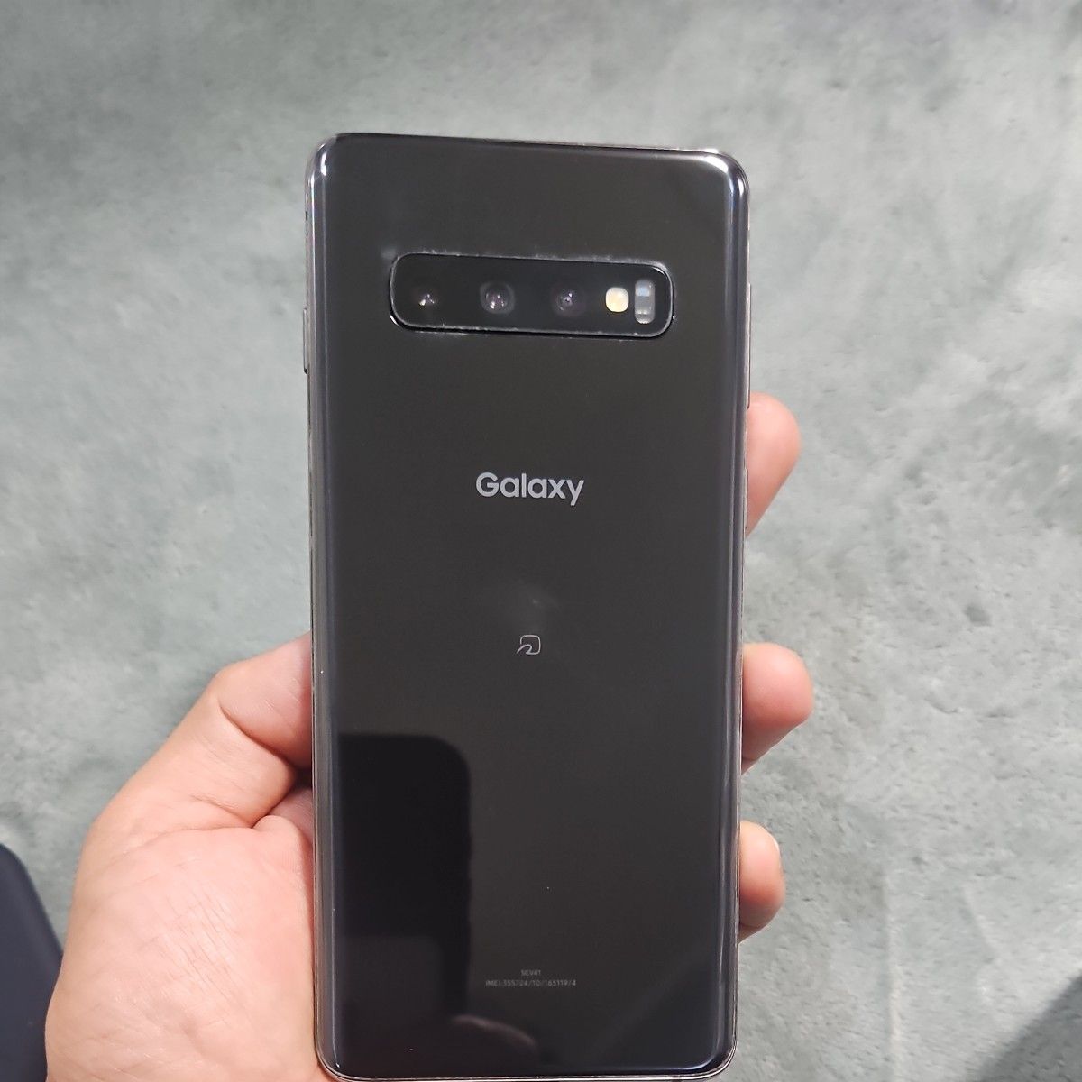 SIMフリー Galaxy S10+ 128GB プリズムブラック 電池良好 Galaxy S10+