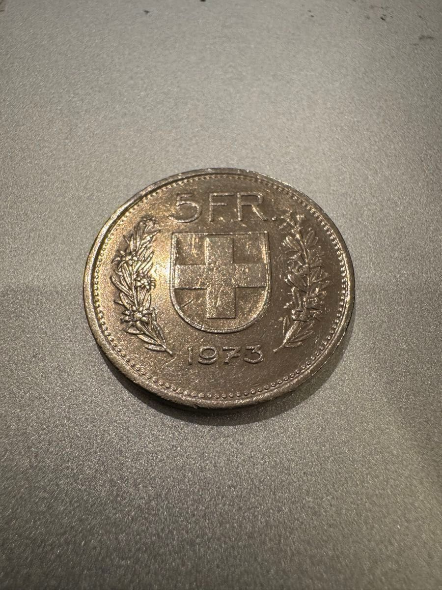 スイスフラン 50フラン 20フラン 硬貨セット スイスフラン 50フラン 20