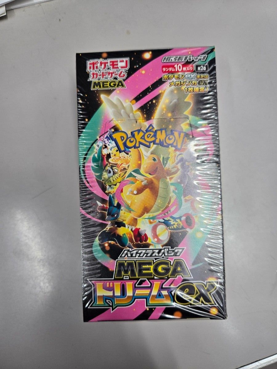 ポケモンカード メガドリームex シュリンク付き 1箱 シングル BOX