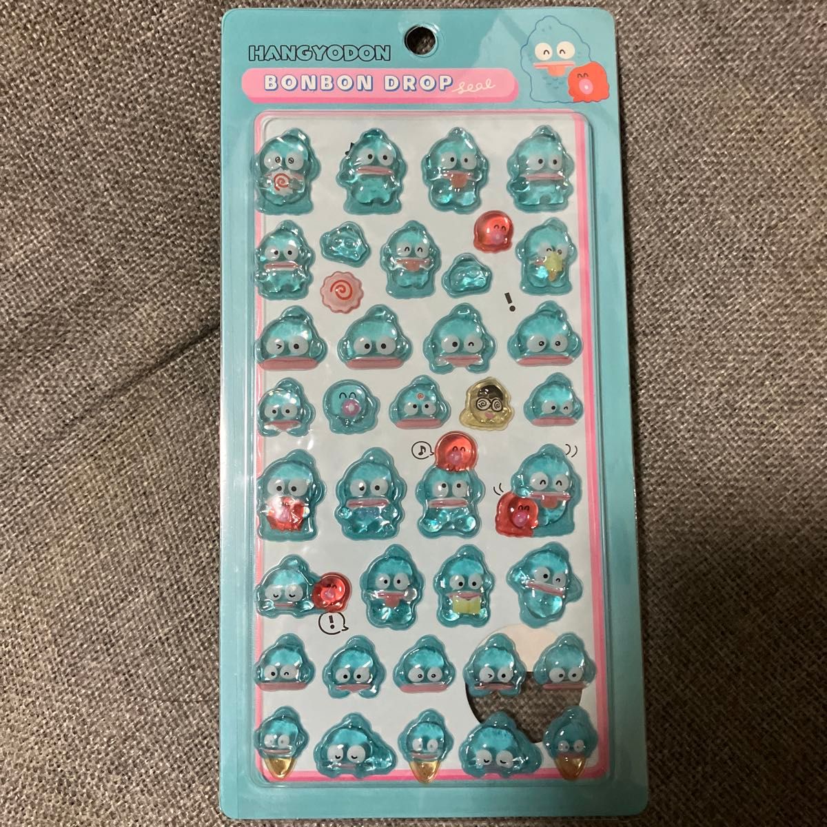 サンリオ ボンボンドロップシール シナモン ハンギョドン クロミ