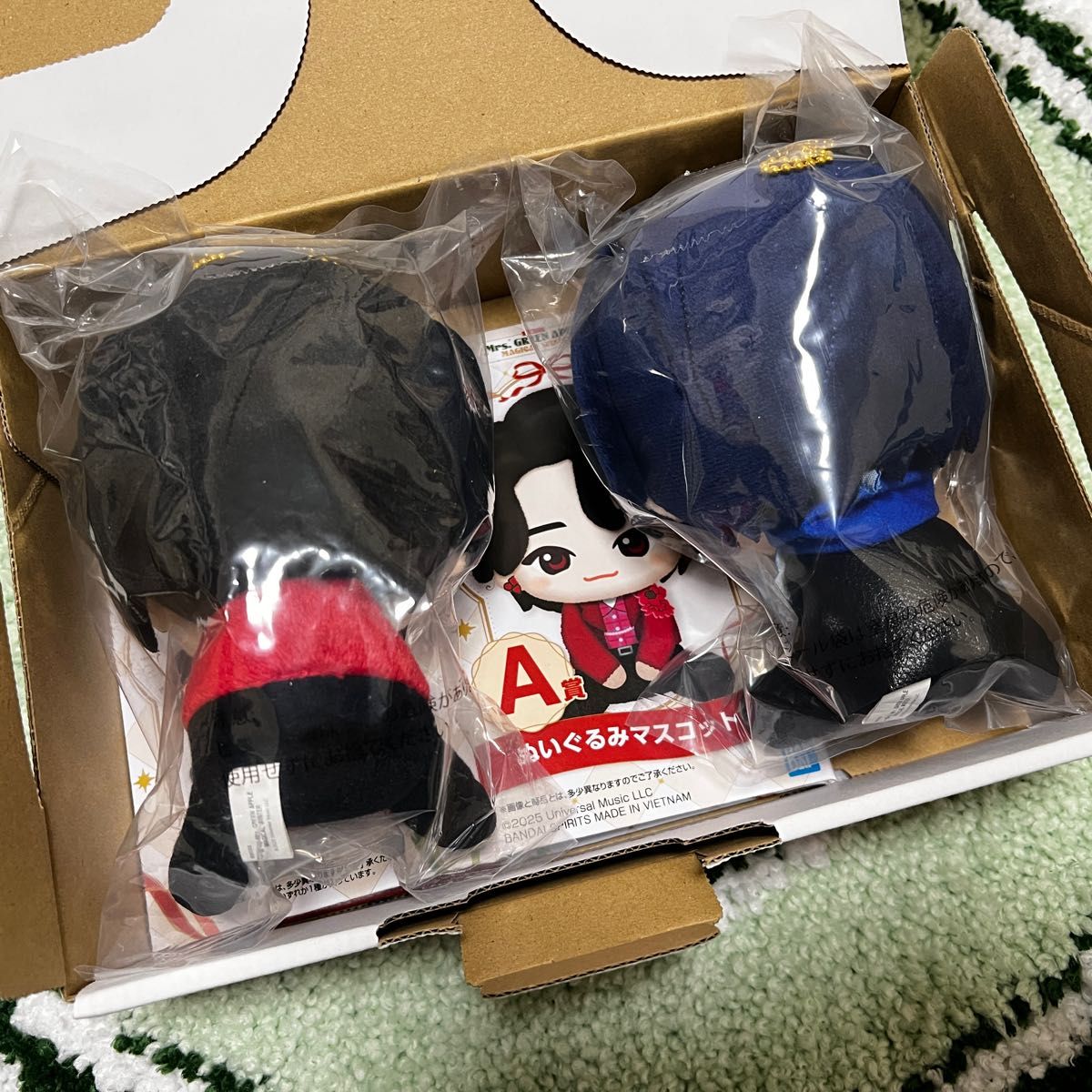 Mrs GREEN APPLE 一番くじ A賞 大森元貴 若井滉斗 ぬいぐるみ