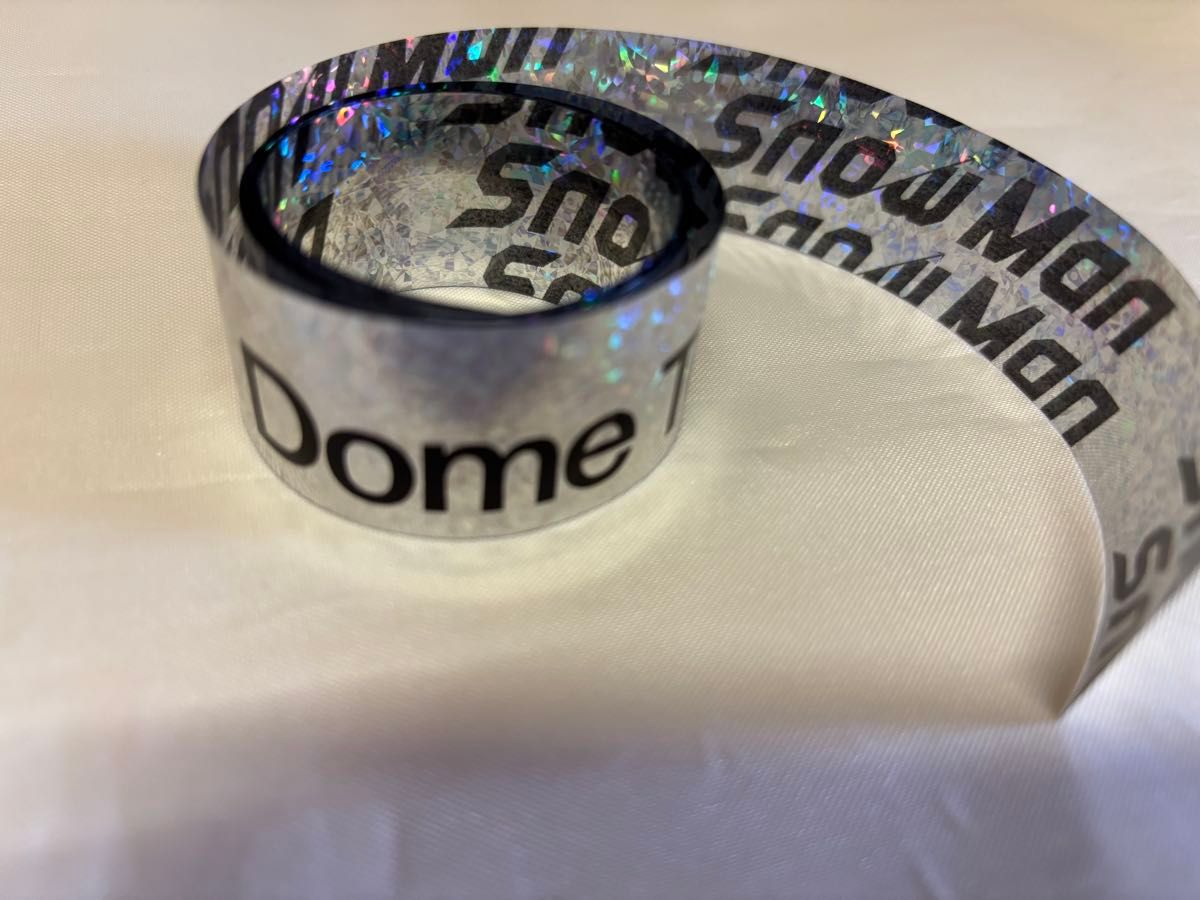 SnowMan 2025-2026 ON ペンライト 2本 セット 銀テープ 新品電池付き