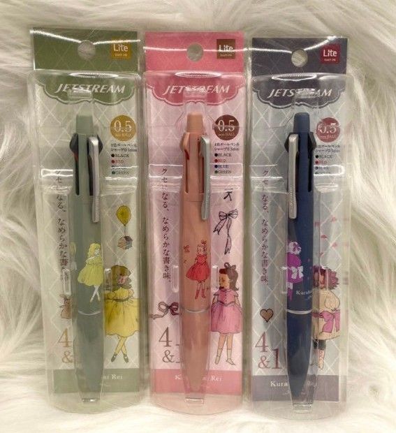 ジェットストリーム 4&1 ボールペン 多機能 くらはしれい 5本セット