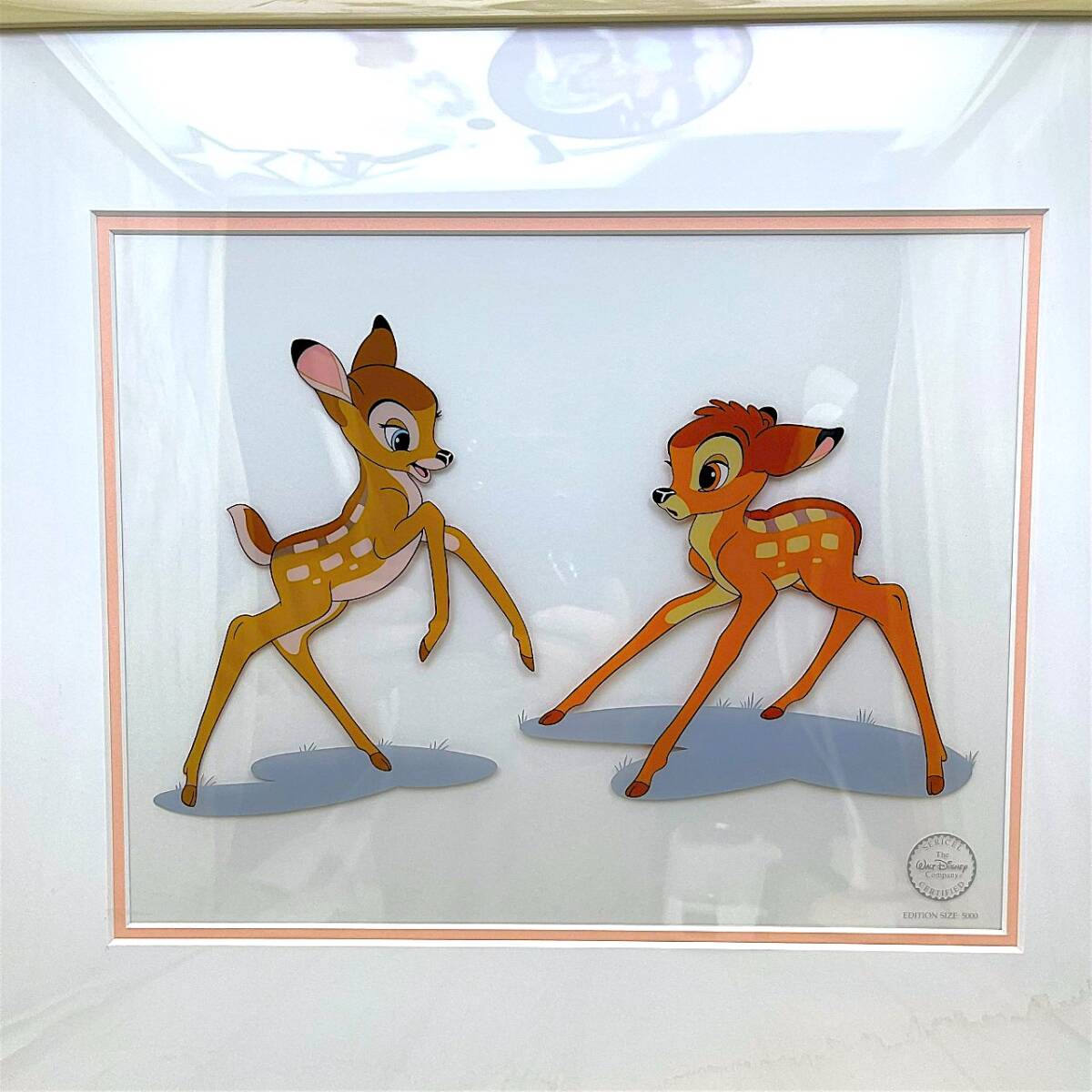 限定品 レア バンビ Bambi ファリーン セル画 セリグラフィー