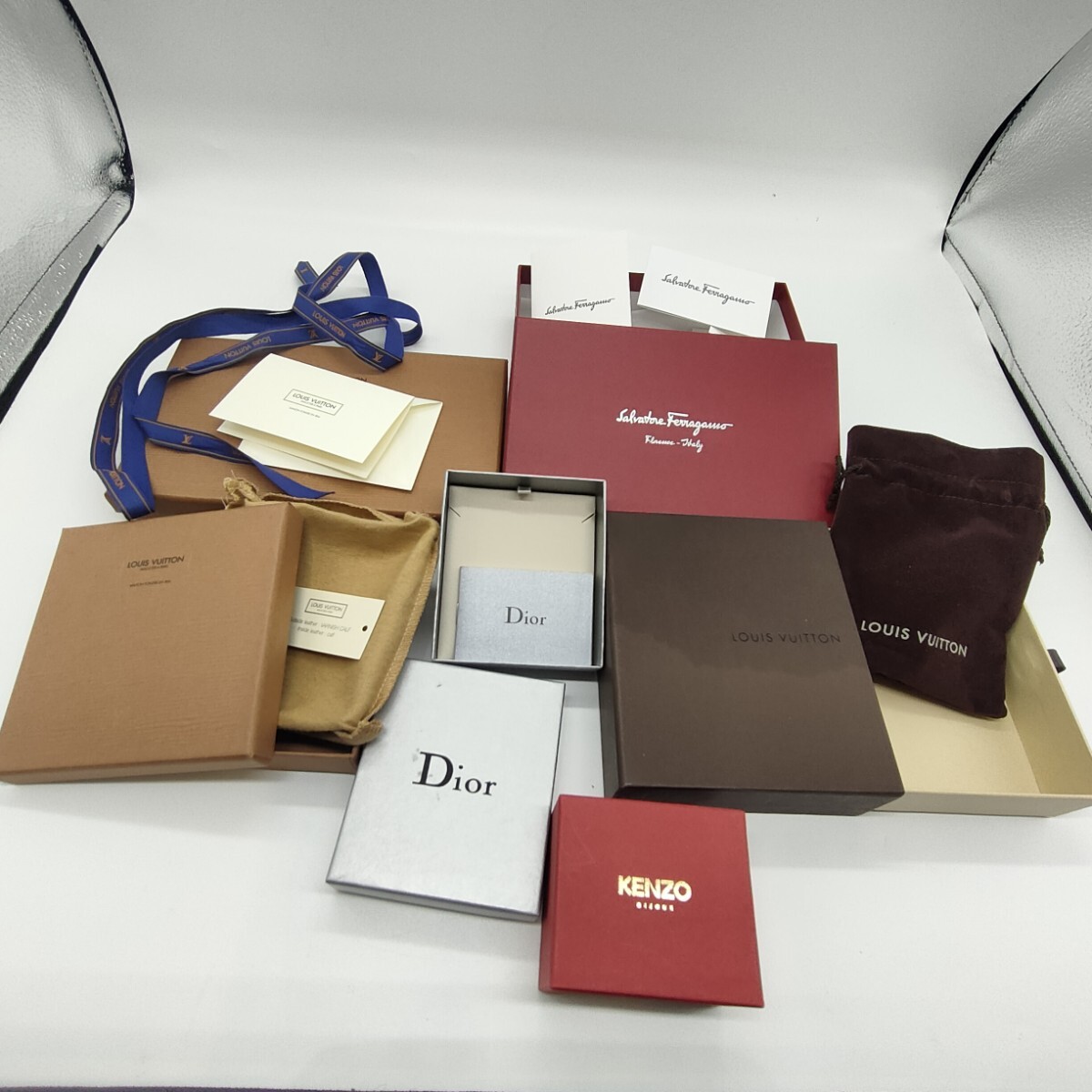 高級ブランド 空箱 ショッパー紙袋まとめ ヴィトン シャネル エルメス
