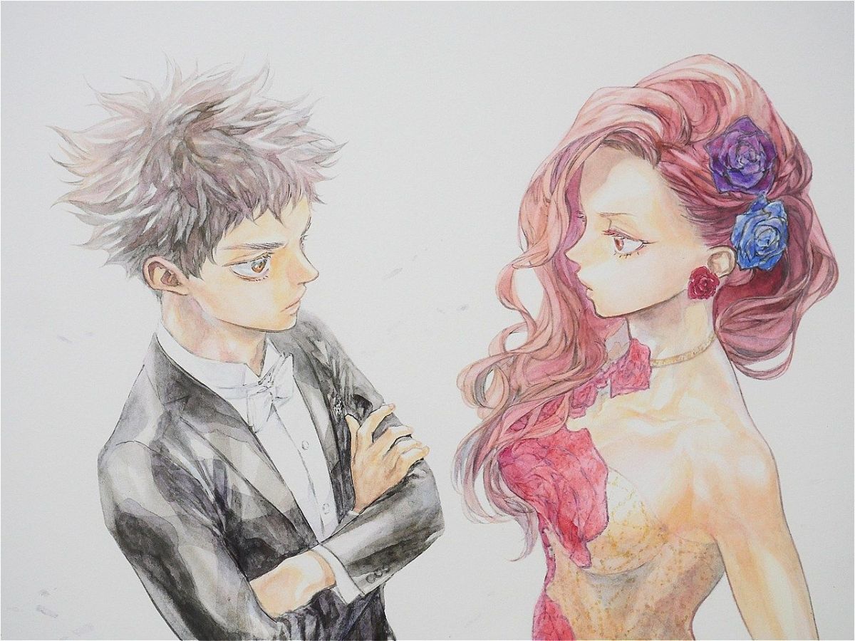 ボールルームへようこそ 複製原画 先着10名限定 直筆サイン入り 竹内友