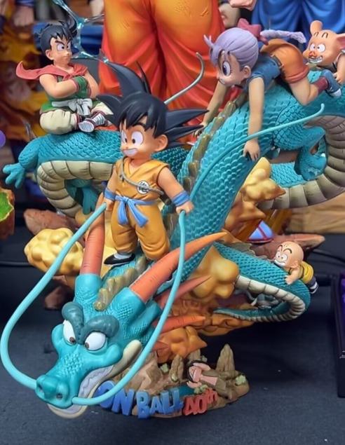 ドラゴンボールZ 孫悟空 シェンロン 神龍 ガレージキット フィギュア