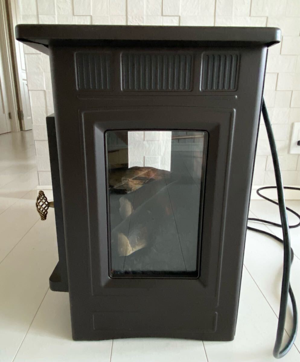 未使用 QVCジャパン 暖炉型ファンヒーター 電気温風機 POWERHEAT