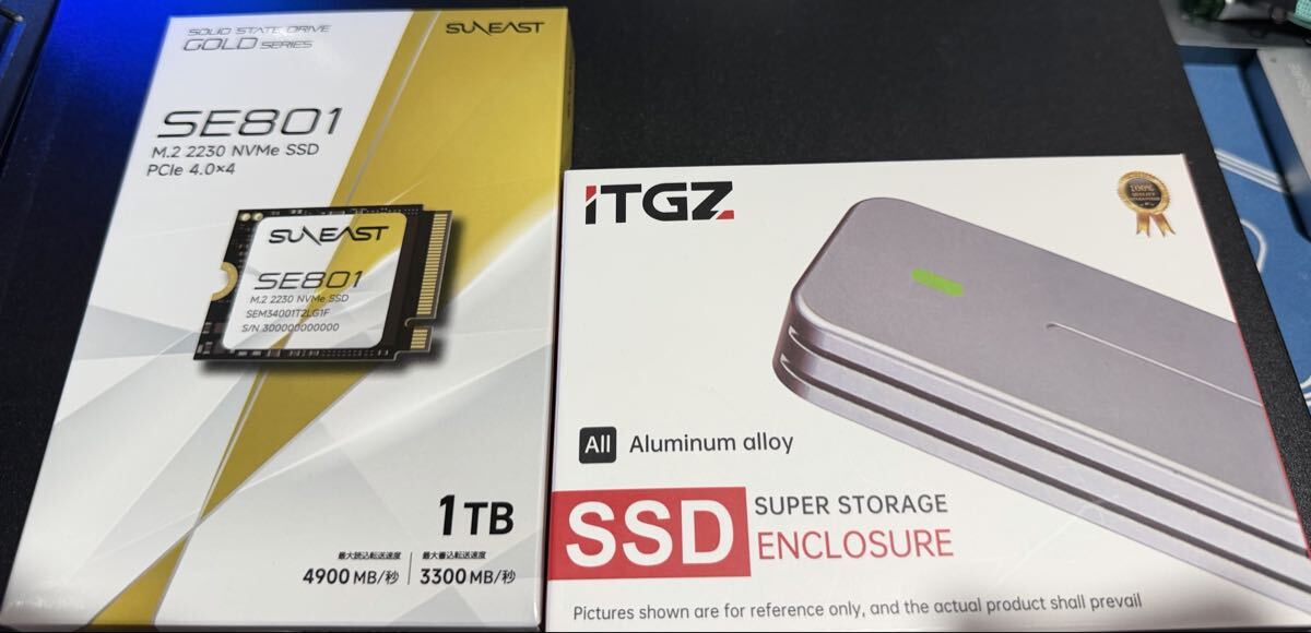 ほぼ新品 SVEAST SE801 1TB SSD GOLD Series SE801 – SUNEAST｜株式