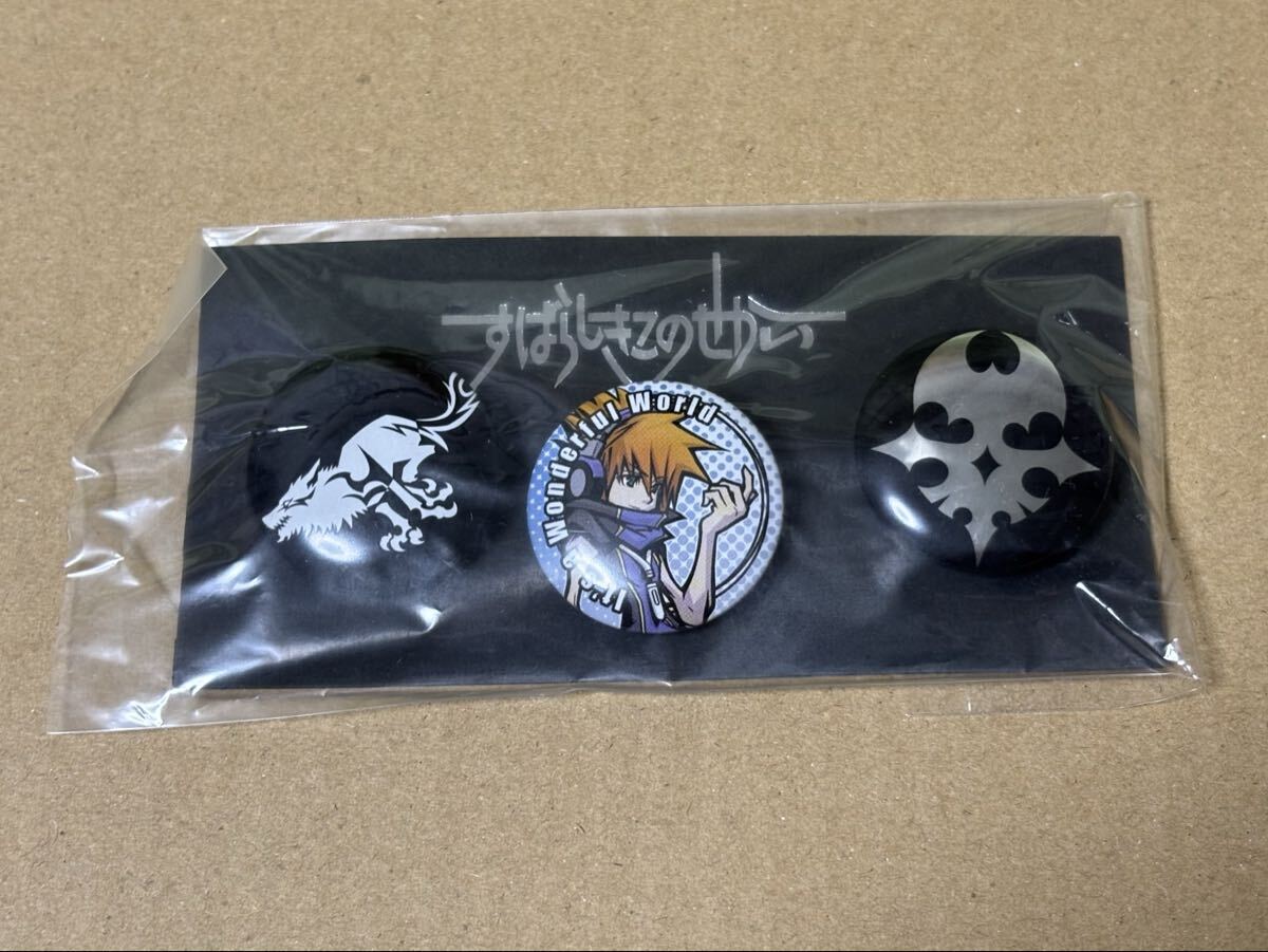 すばらしきこのせかい 缶バッジ it's a Wonderful World 東京ゲーム