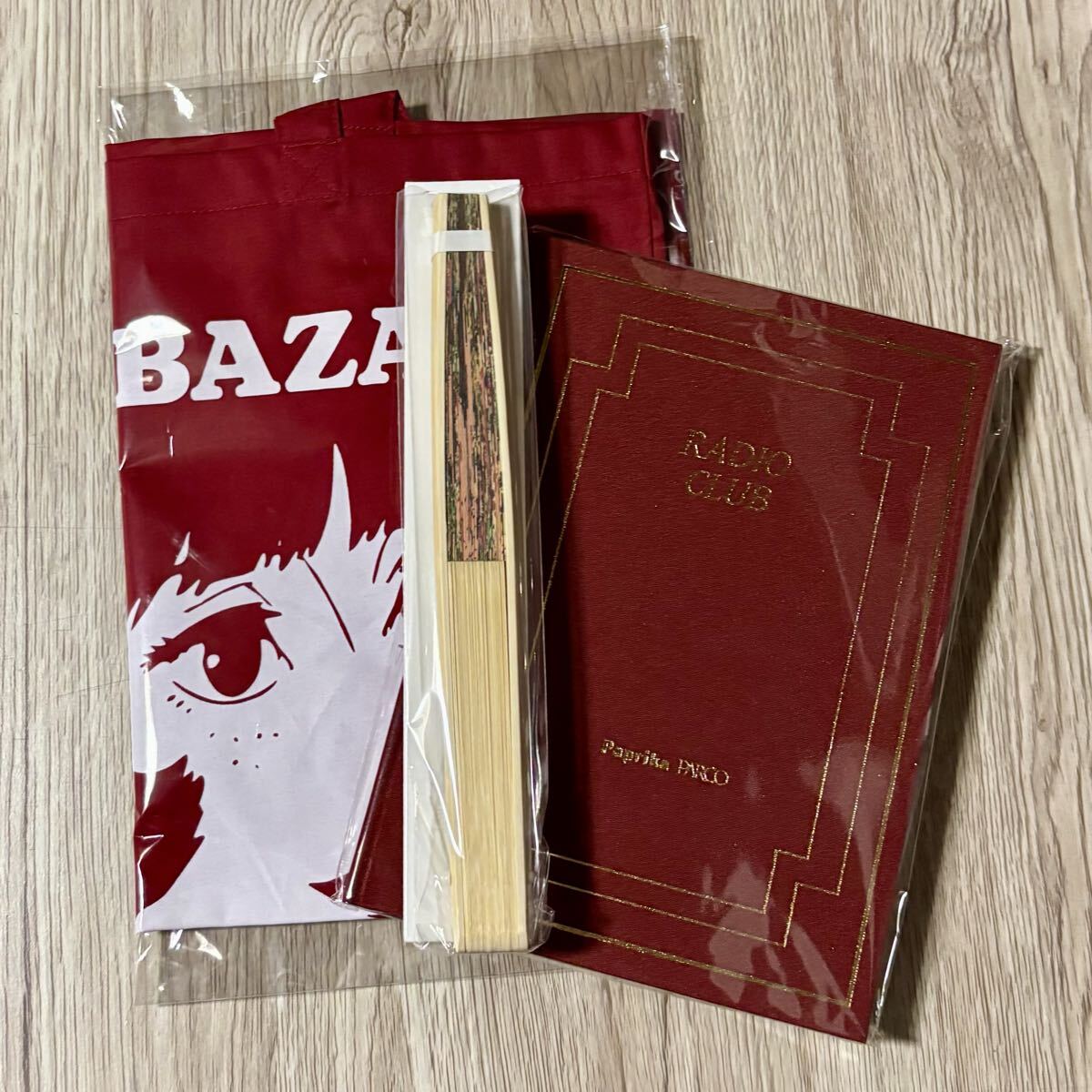 パプリカ paprika トートバッグ 扇子 ノート 夢日記 パルコ PARCO