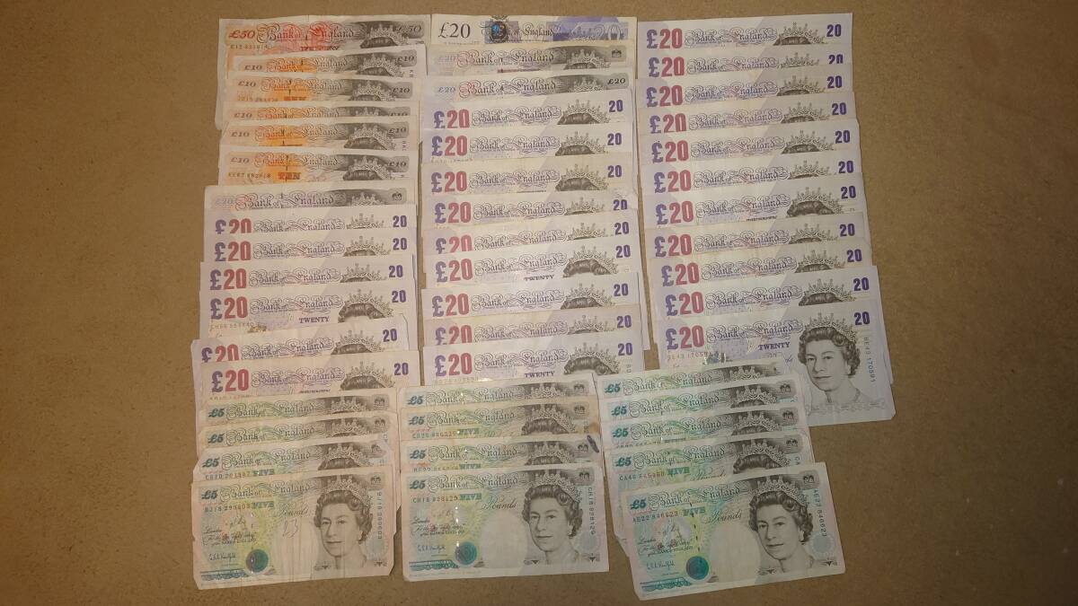 イギリス紙幣 ポンド 旧紙幣まとめて765ポンド セール中 50x1枚20x30枚