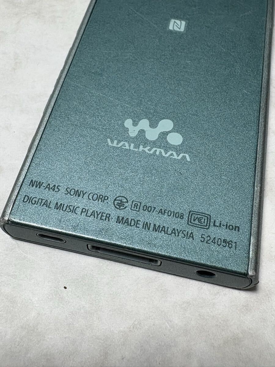 送料無料 ソニー デジタルウォークマン NW-A45 ホライズングリーン