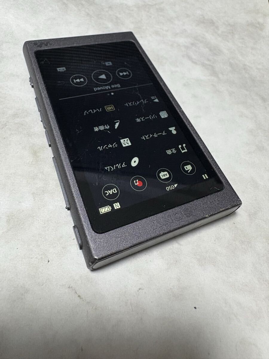 送料無料 ソニー デジタルウォークマン NW-A45 グレイッシュブラック