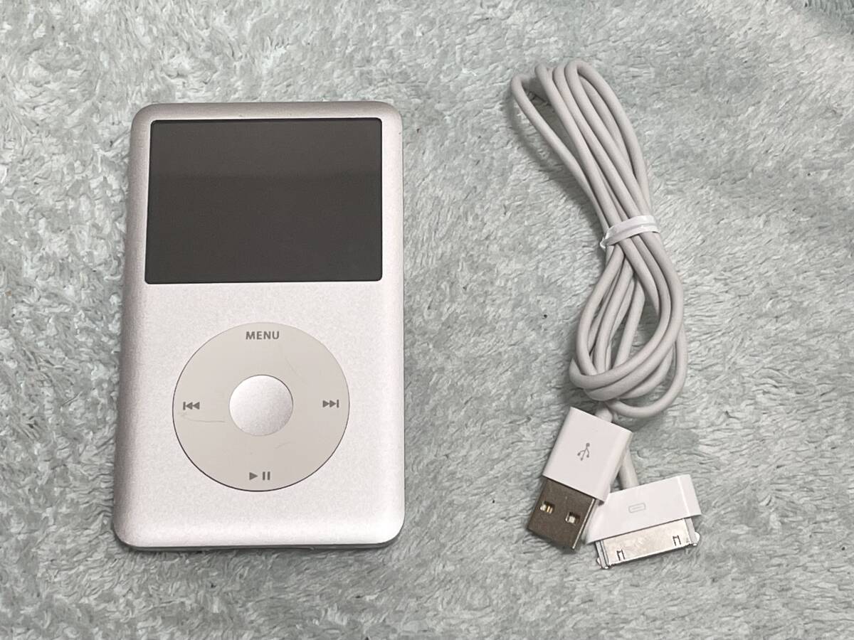 即決 Apple 第6 5世代 iPod classic 160GB シルバー MC293J/A A1238