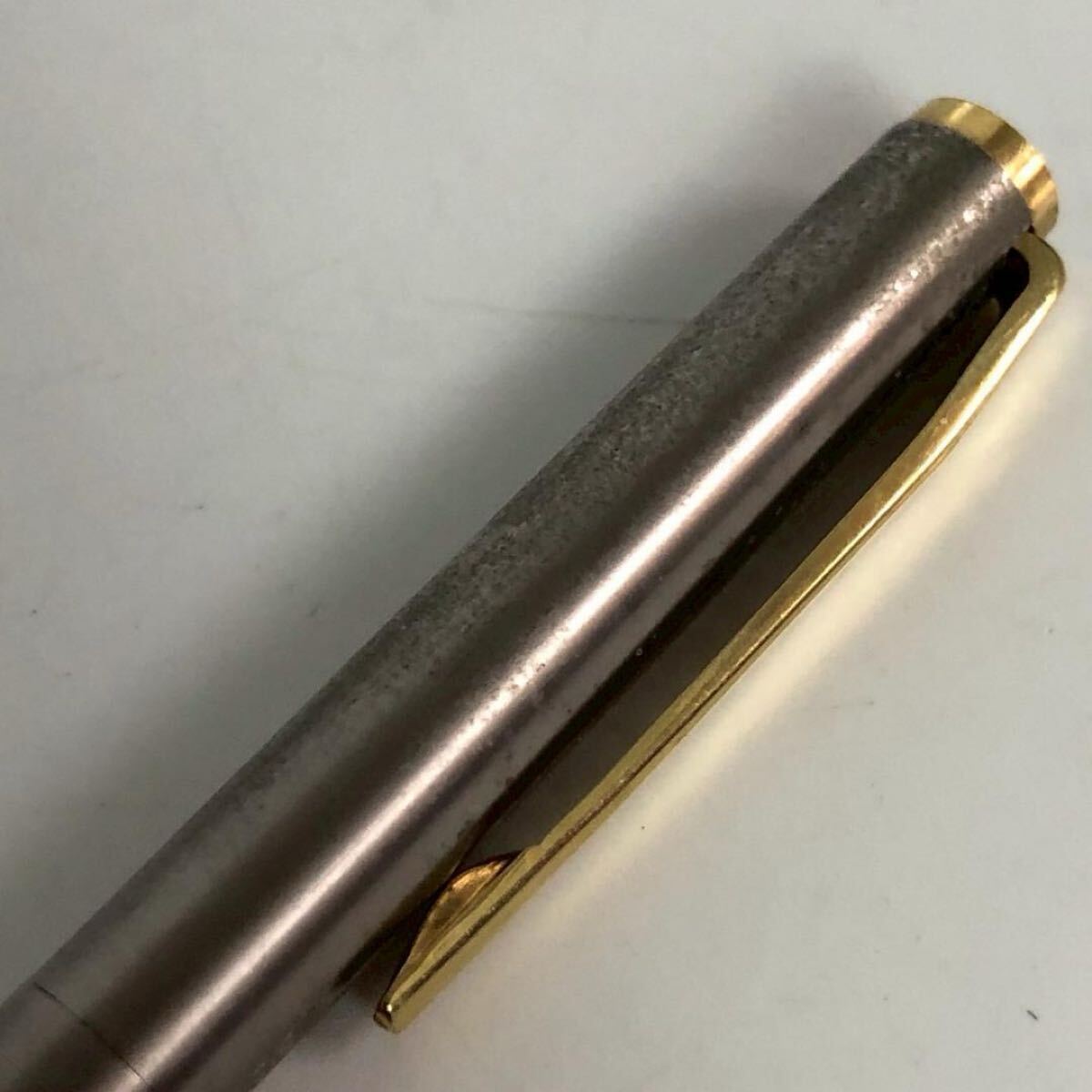 モンブラン 万年筆 木軸 585刻印 14K 未使用 本体のみ グレー