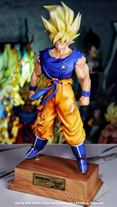 ドラゴンボール 孫悟空 スーパーサイヤ人 ガレージキット フィギュア