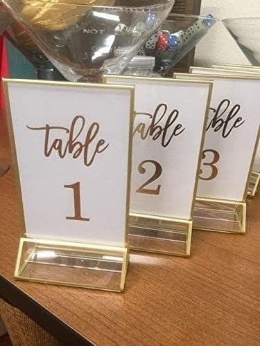 ゴールドサインホルダー 12パック 5x7 12Pack 237K865｜Yahoo!フリマ