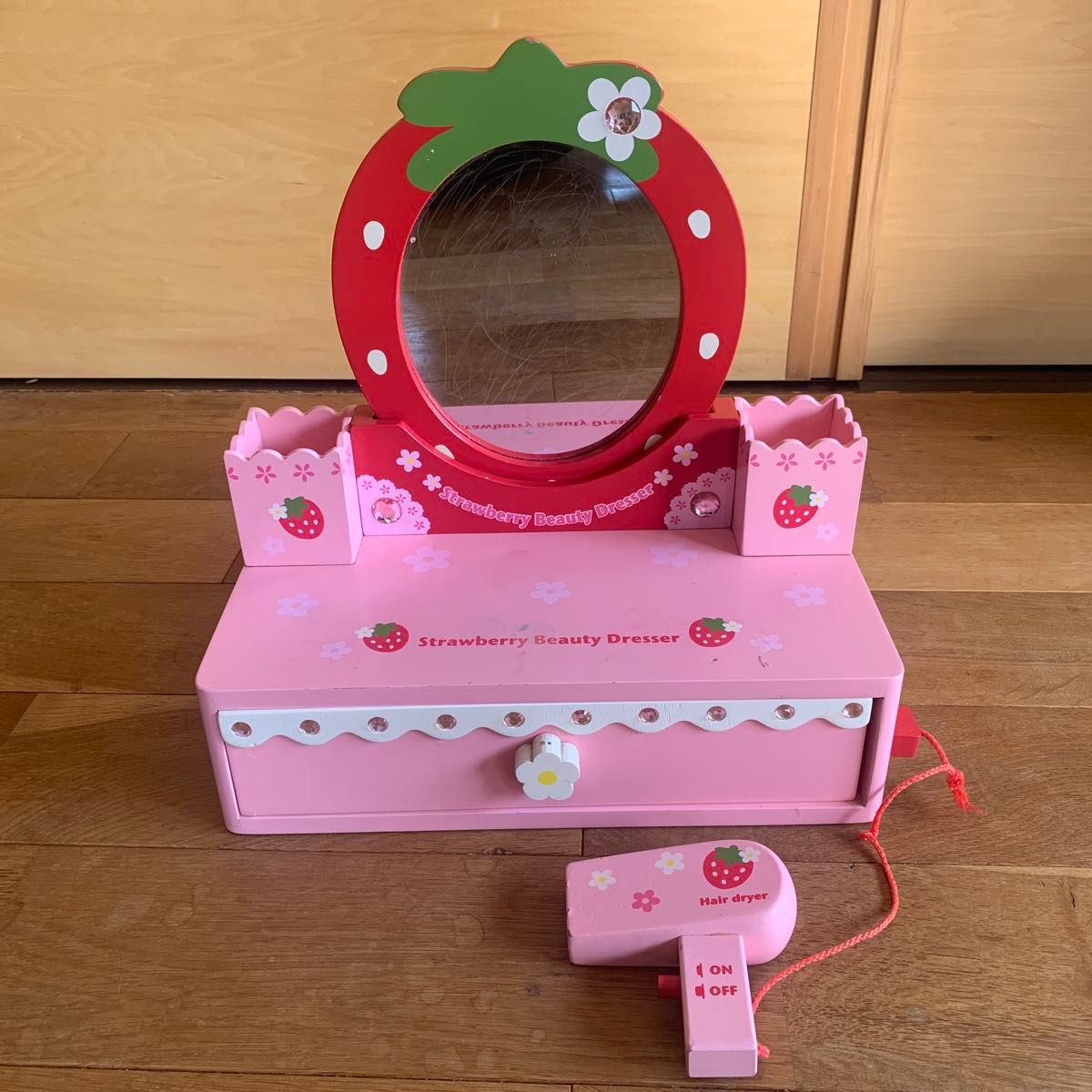 マザーガーデン おままごと 野いちご ドレッサー ピンク｜Yahoo!フリマ