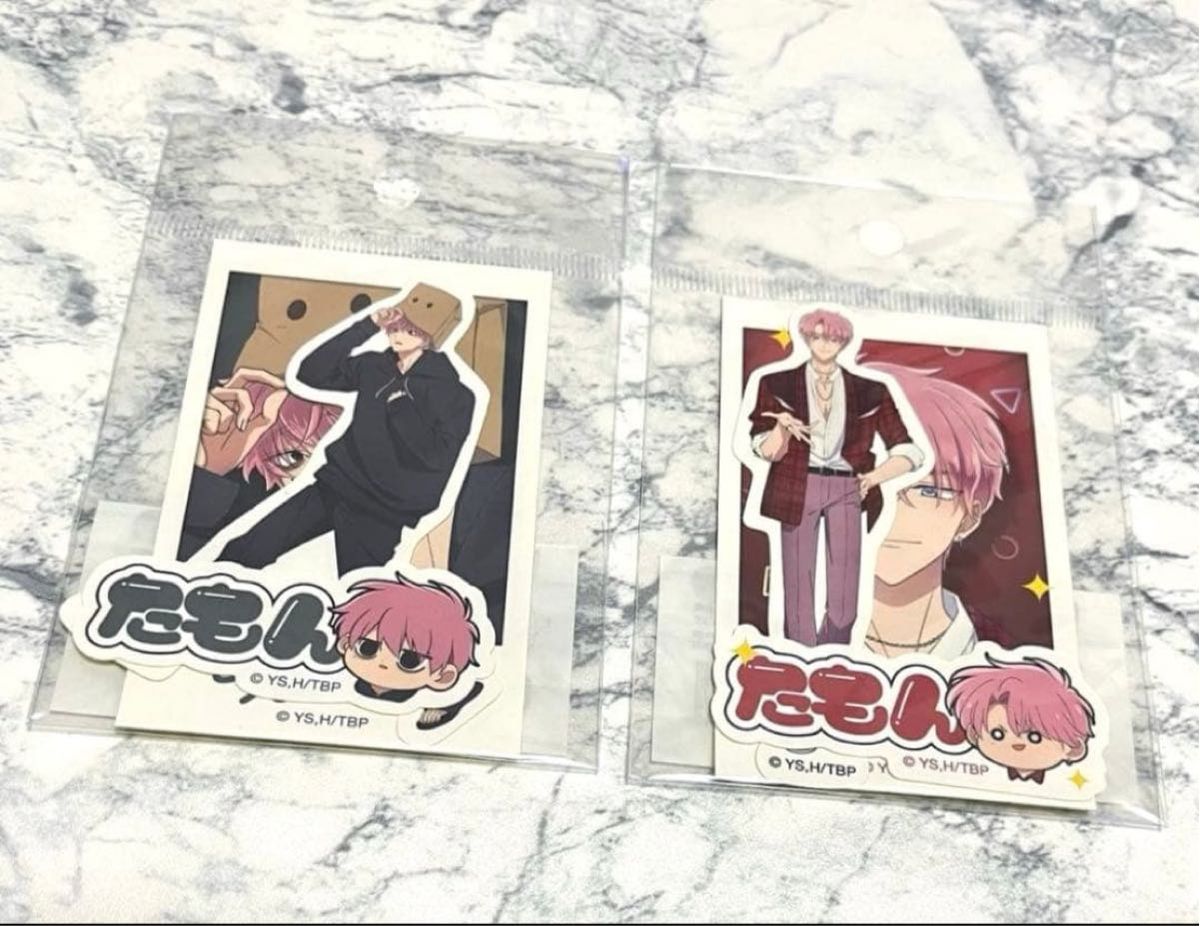 多聞くん今どっち 福原多聞 コラボカフェ ステッカー イケ原くん ジメ