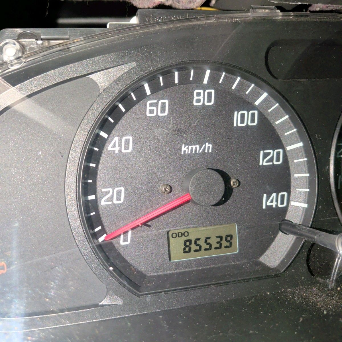 HN22S スズキ Kei ケイ 5MT 5F スピードメーター 走行距離85539km