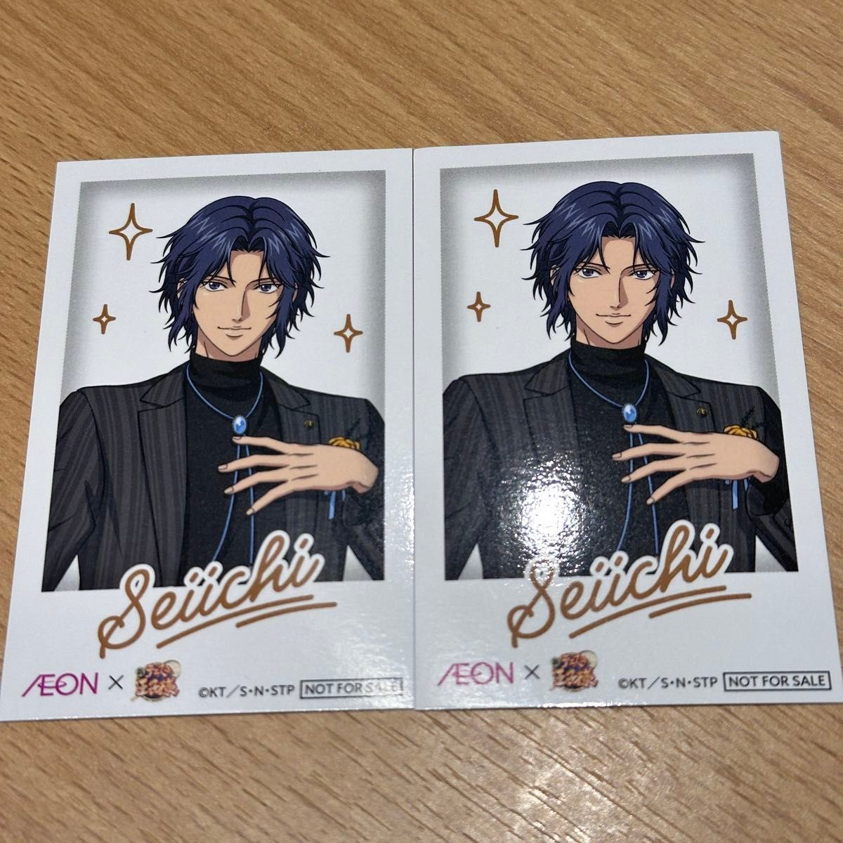 2枚】幸村精市 新テニスの王子様 イオン限定 特典 チェキ風カード