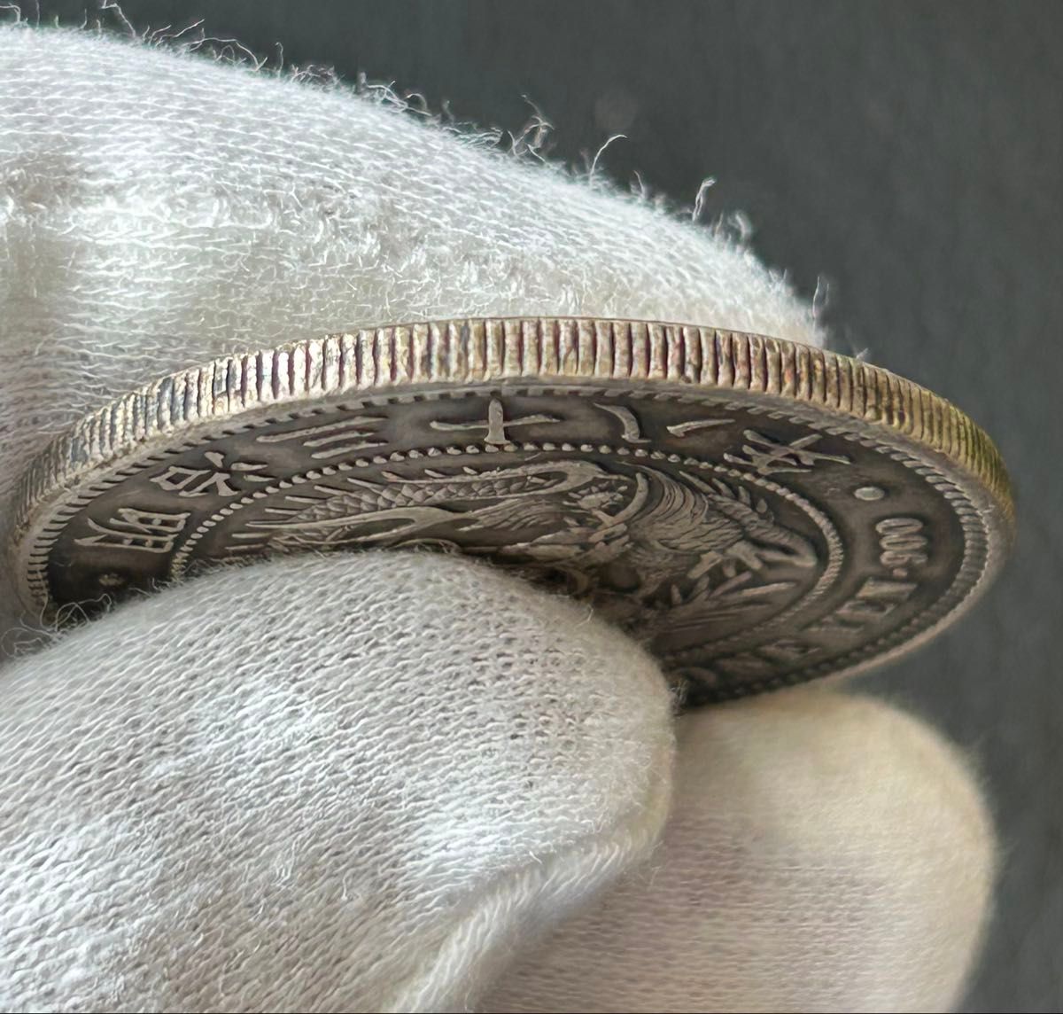 1円銀貨 明治38年 真正品 本物保証 一圓銀貨 一円銀貨｜Yahoo!フリマ