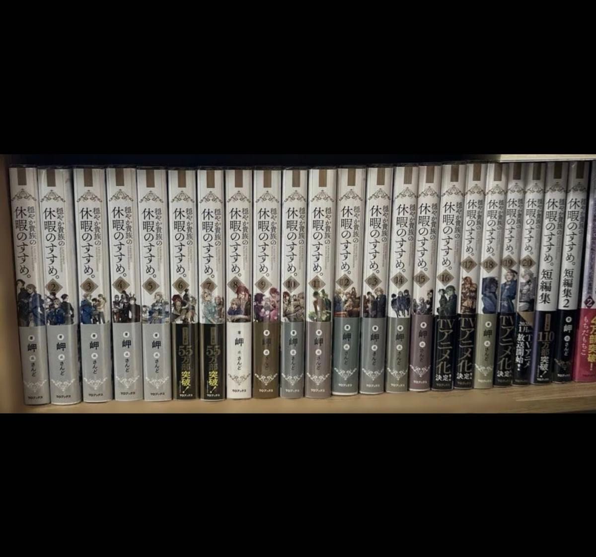 穏やか貴族の休暇のすすめ 全巻セット 1〜20＋ 短編集1〜2 異世界