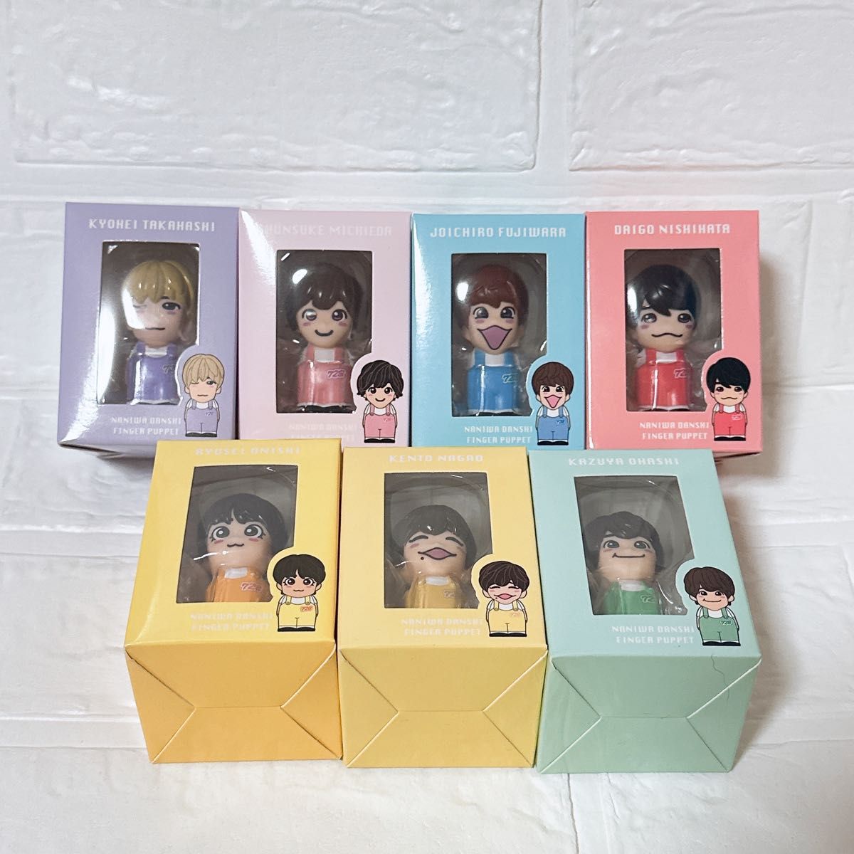 なにわ男子 指人形 7体 7人分 コンプリート セット｜Yahoo!フリマ（旧