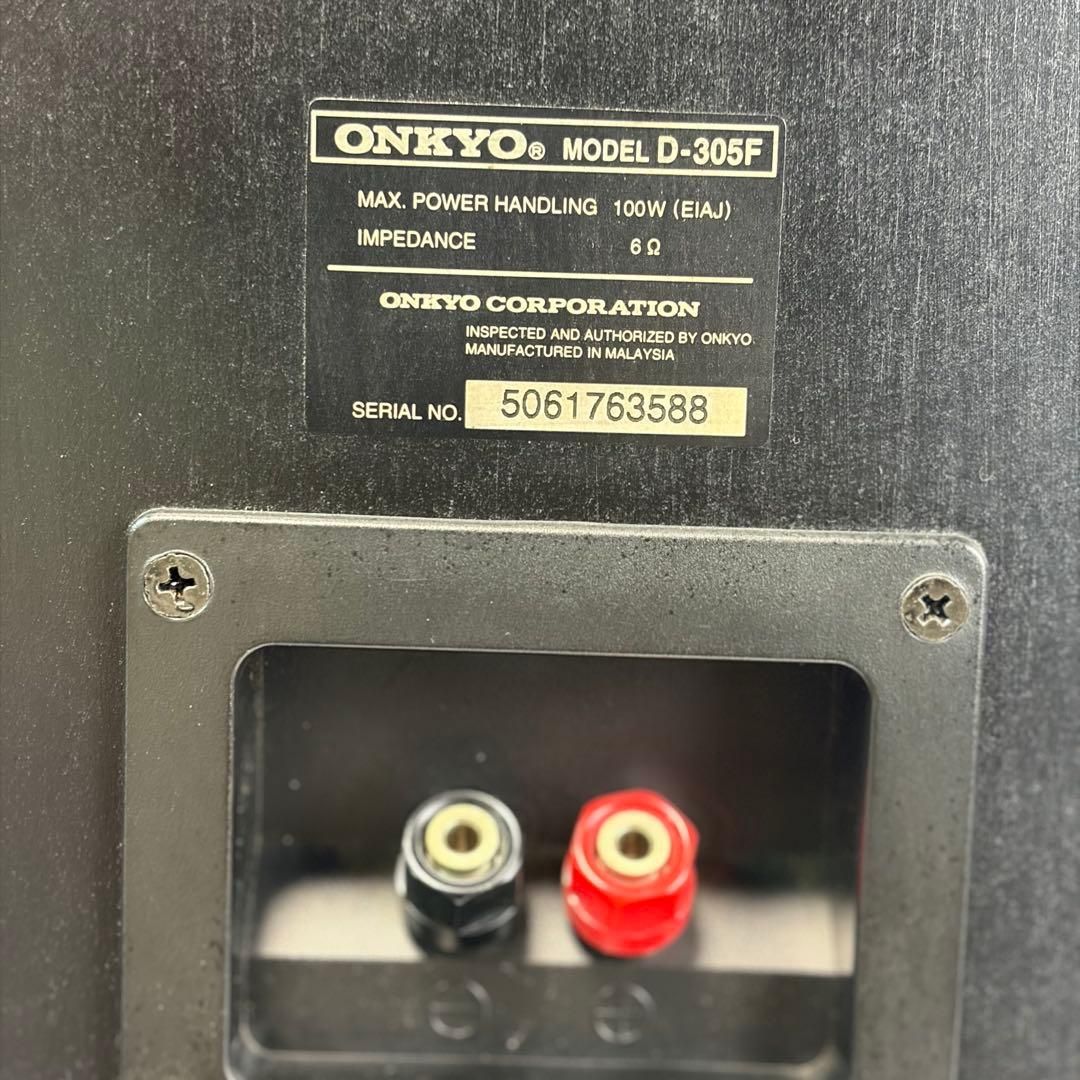 ONKYO オンキョー D-305F トールボーイ3WAY スピーカー 6Ω｜Yahoo