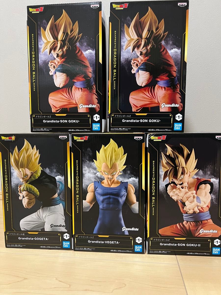 ドラゴンボール グランディスタ 5個セット Grandista フィギュア