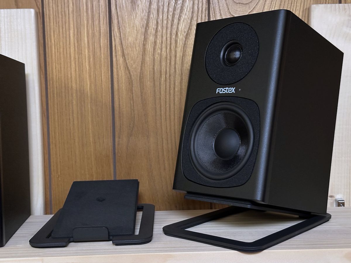 美品】FOSTEX アクティブスピーカー PM0 4c (B) ブラック｜Kanto Audio