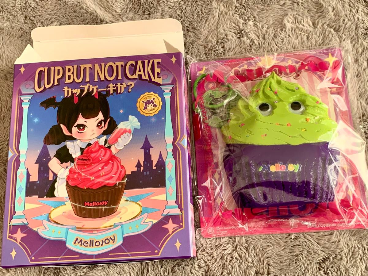 メロジョイ Mellojoy スクイーズ カップケーキか エイリアンマフィン